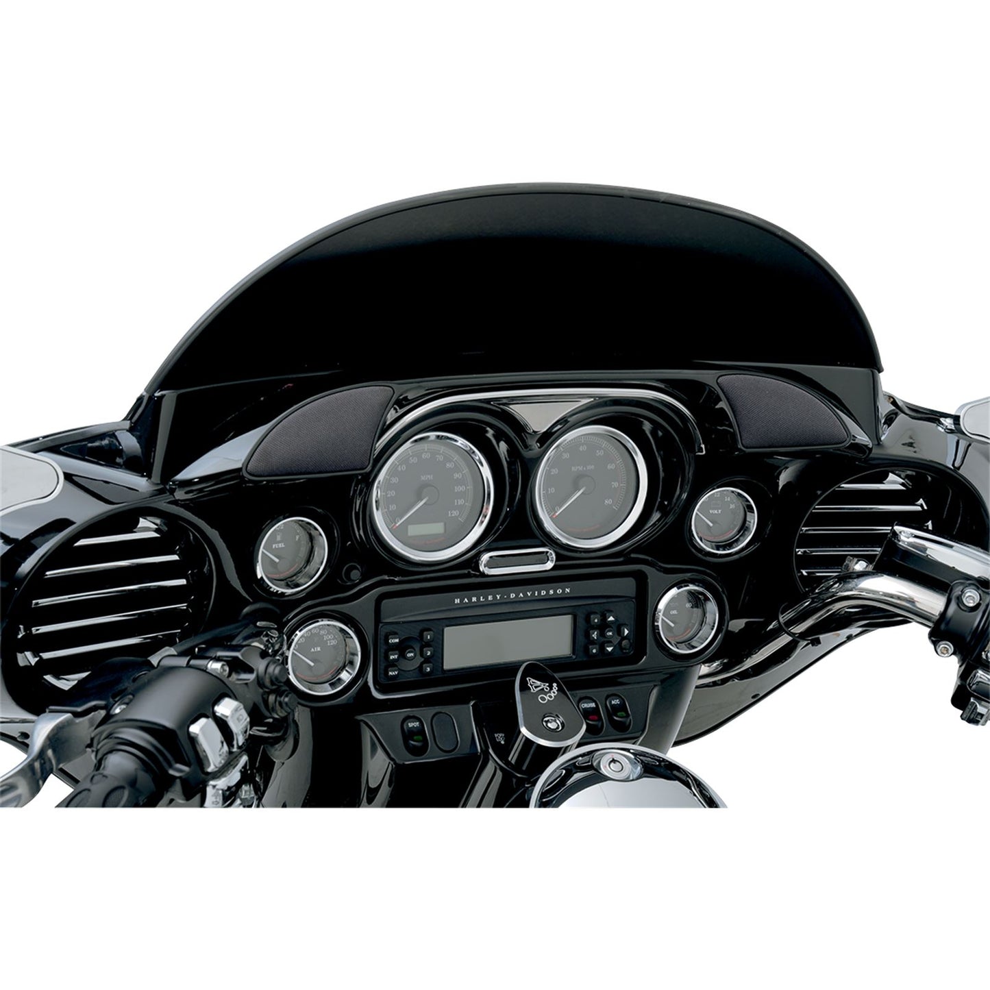 Hogtunes Dash Trim/Tweeter Pod for Harley-Davidson  HF-1_394232