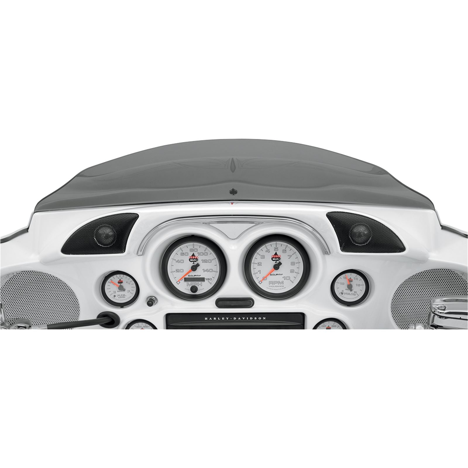 Hogtunes Dash Trim/Tweeter Pod for Harley-Davidson  HF-1_394233
