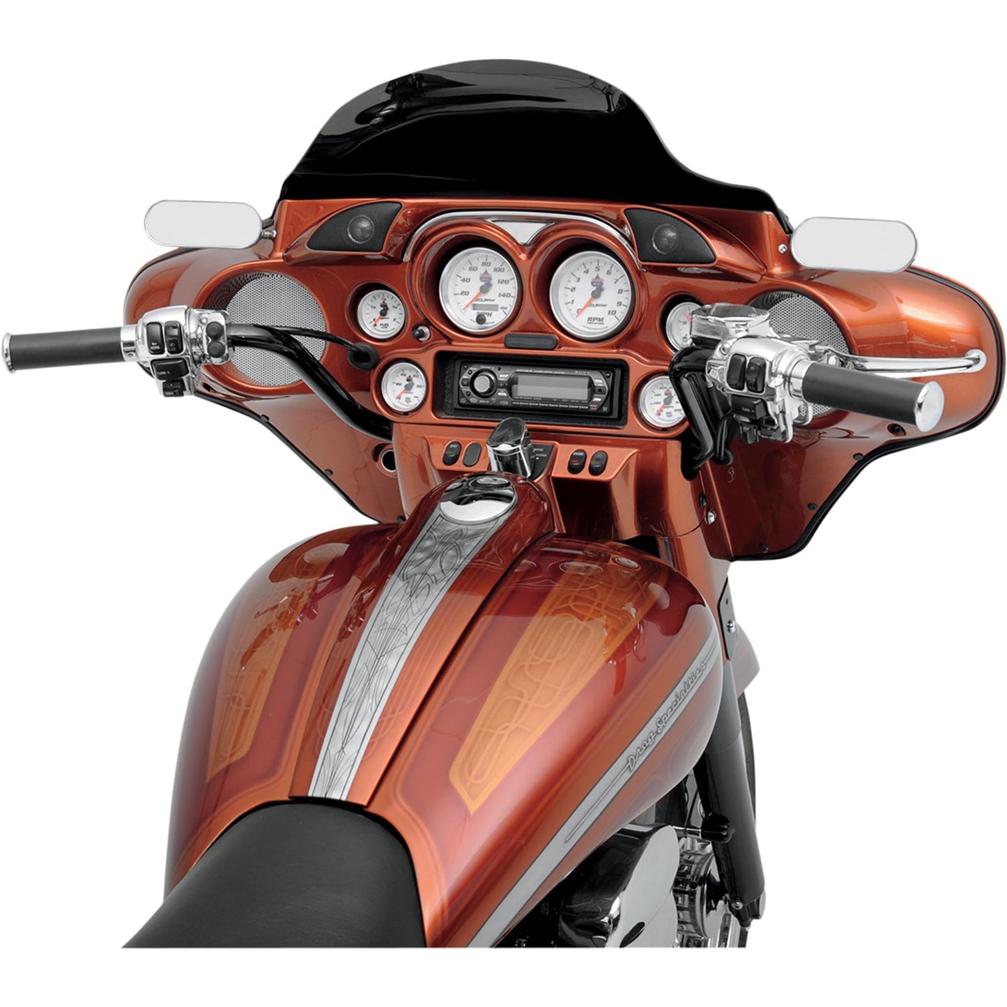 Hogtunes Dash Trim/Tweeter Pod for Harley-Davidson  HF-1_394234
