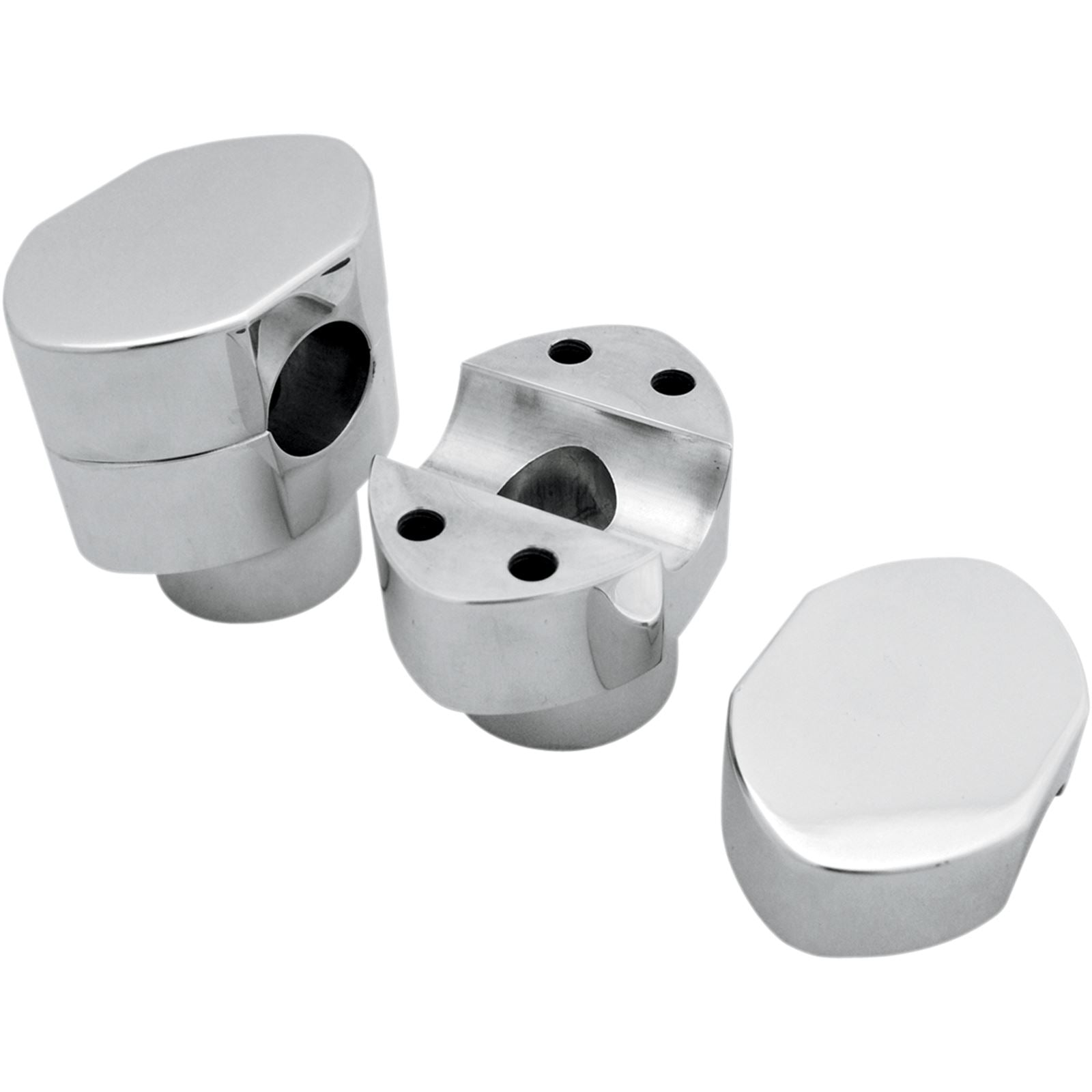 LA Choppers Chrome Paughco Springer Riser for 1" Handlebars [MPN: LA-7410-03]_414824