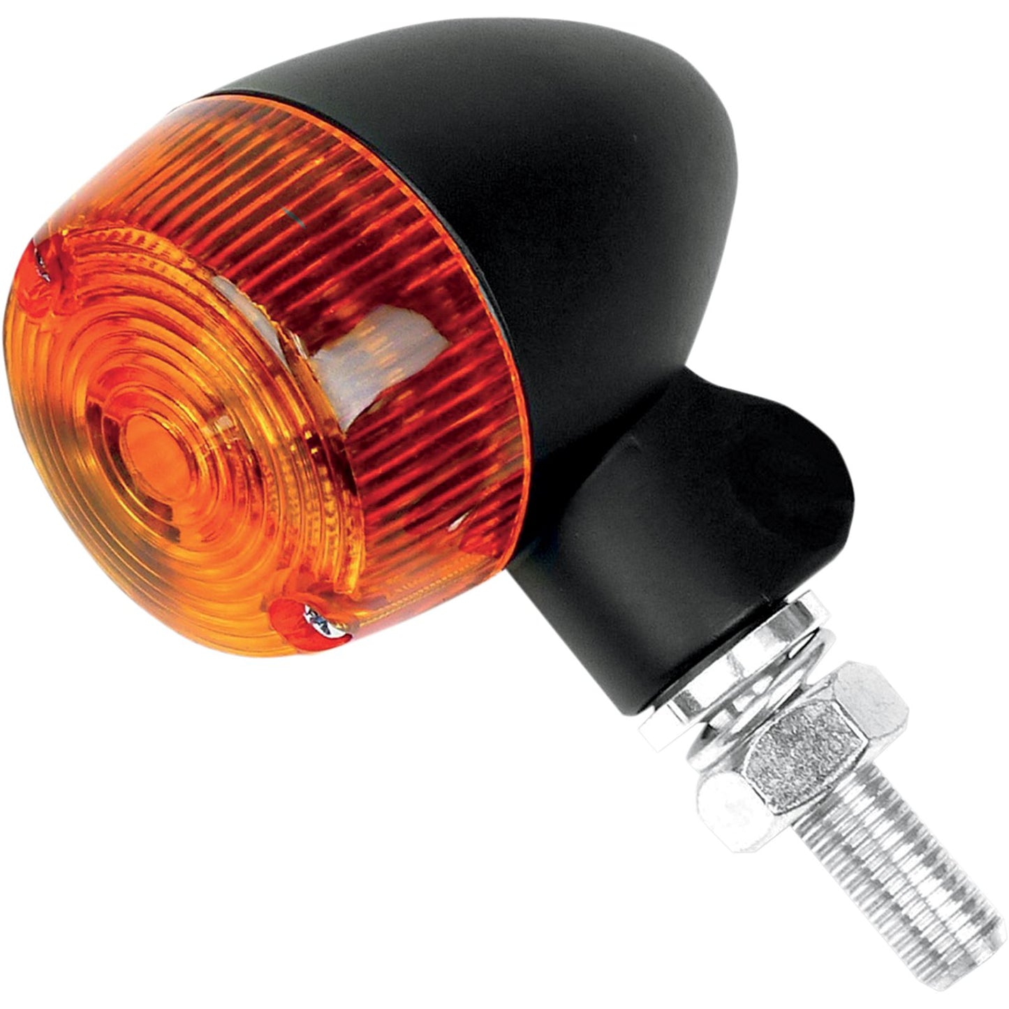 K&S Marker Light - Single Filament - Black/Amber - Style 1 [MPN: 25-8320BK]_404597
