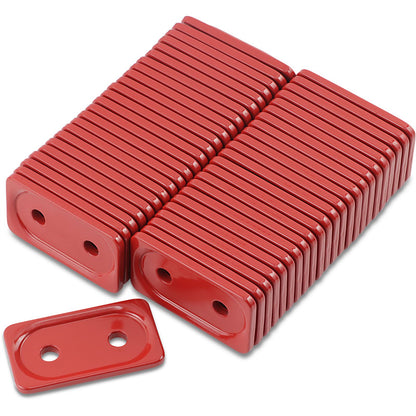 Woodys Support Plates - Red - Double - 48/Pack ADG-3790-48_497377