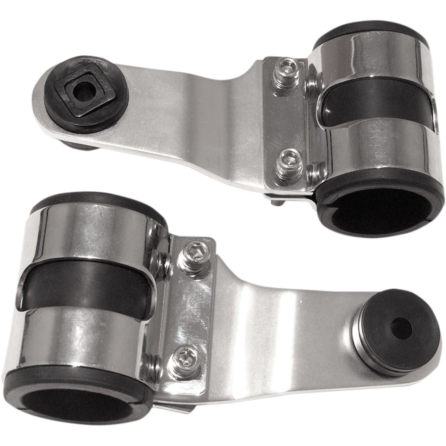 Emgo Headlamp Bracket - Chrome 66-35850_381739