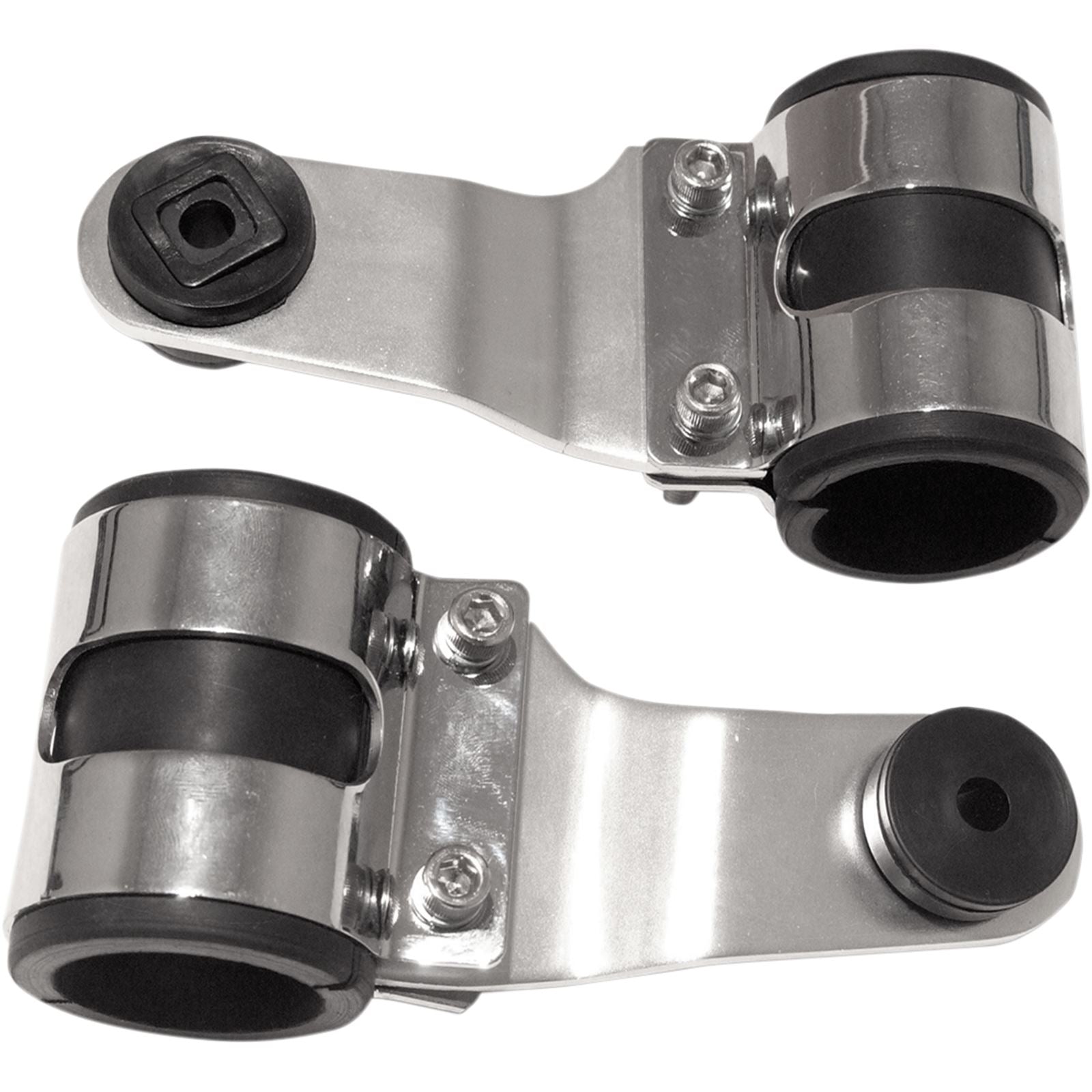 Emgo Headlamp Bracket - Chrome 66-35850_381739