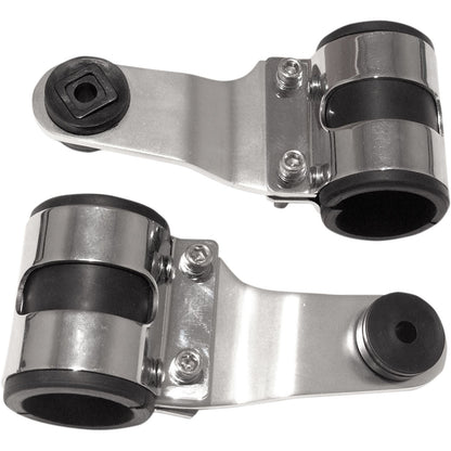 Emgo Headlamp Bracket - Chrome 66-35850_381739