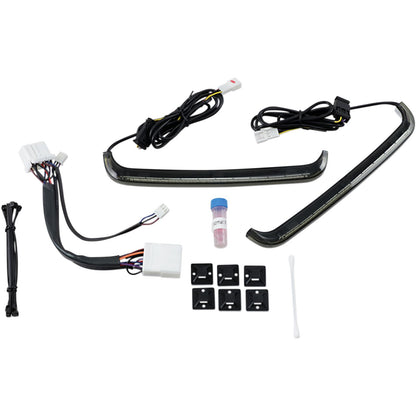 Custom Dynamics LED Low-Profile BAGZ™ Accent Lights - '97-'13 - Smoke Lens CD-LP-HD-S_368190