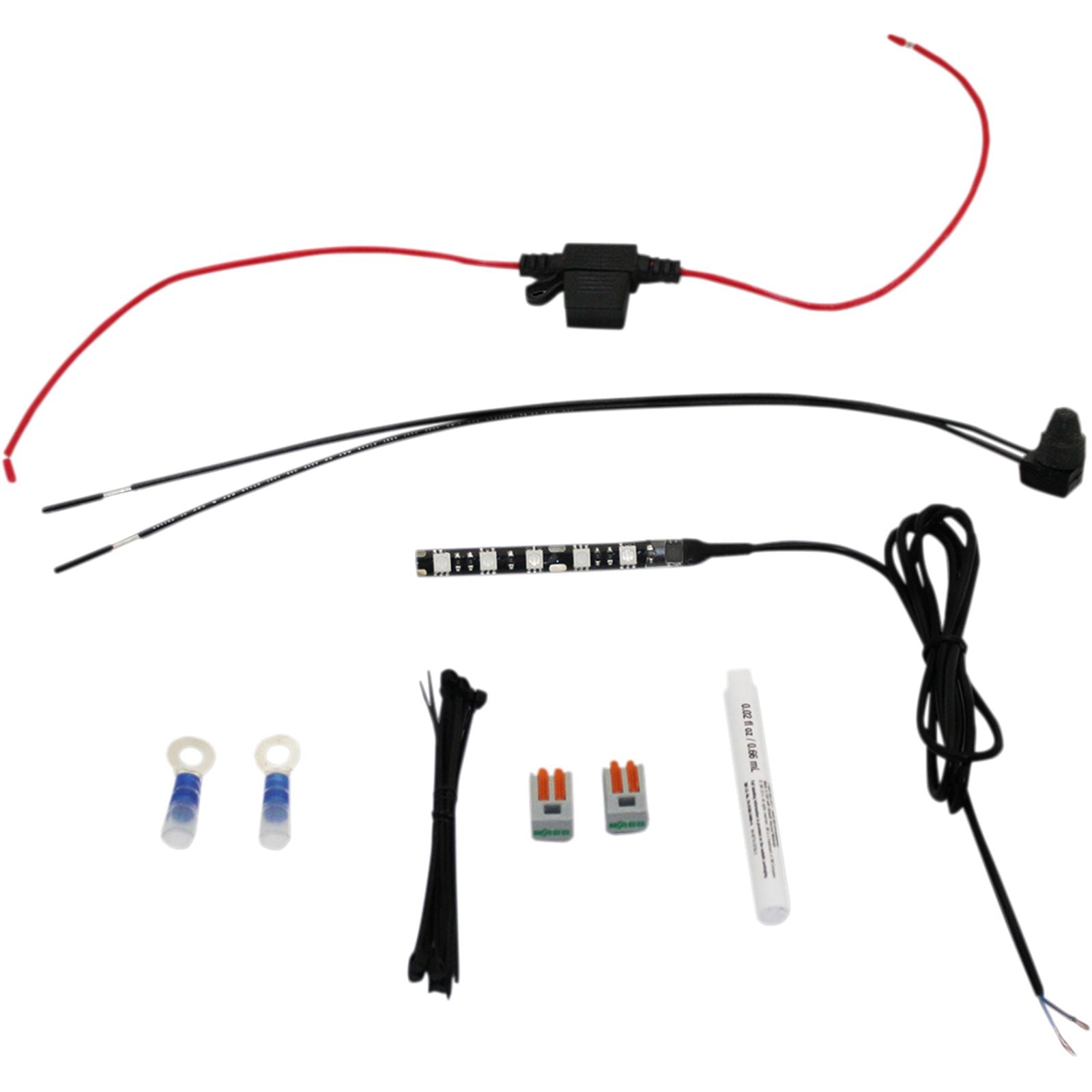 Custom Dynamics Cheese Wedge Light Kit - Red WEDGE-KIT-R_367918