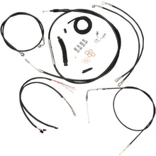 LA Choppers Black 18" - 20" Cable Kit for FXSB with  ABS [MPN: LA-8123KT2-19B]_416174