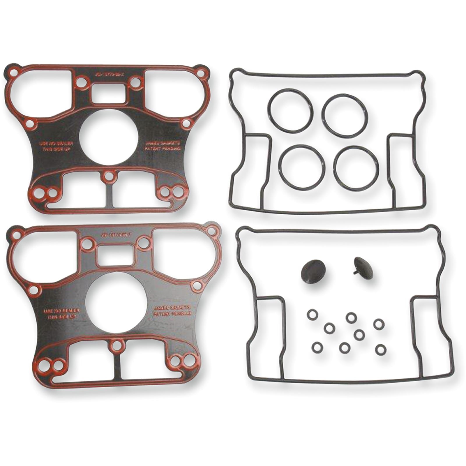 James Gaskets Rocker Cover Kit - S&S [MPN: 17042-92-SS]_399367