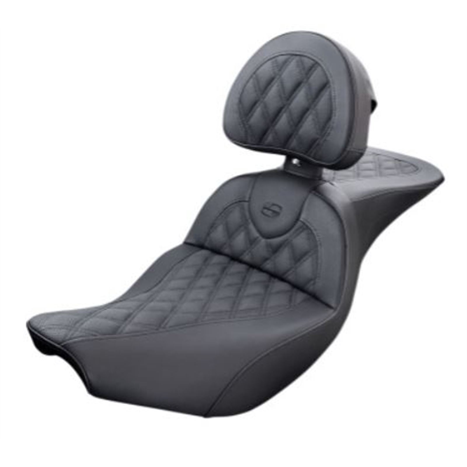 Saddlemen Roadsofa™ Seat - Lattice Stitched - Backrest for Indian I14-07-182BR_795397