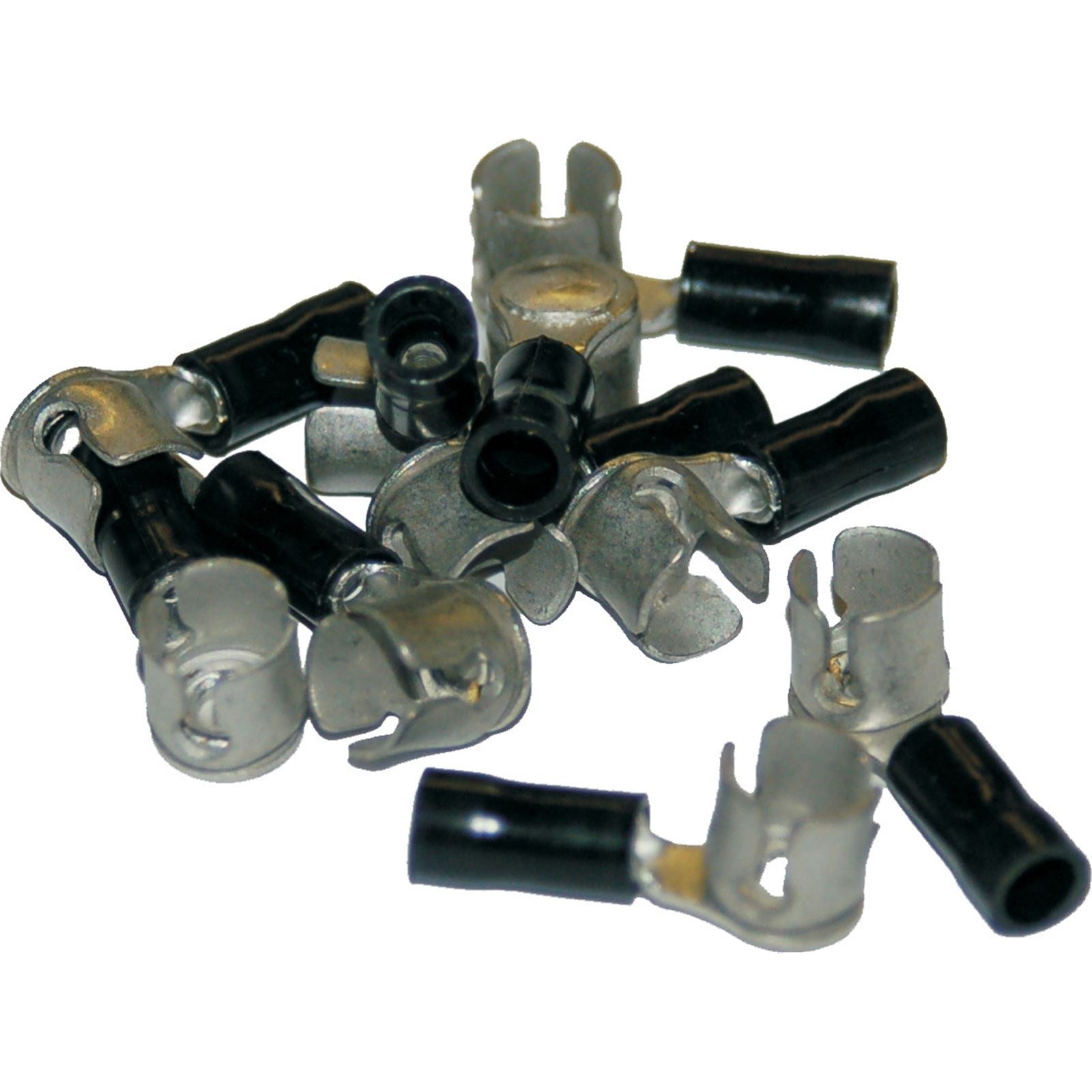 Namz Cap-Type Crimp Terminals 1/4" - 10/Pack [MPN: NHD-9905]_728807