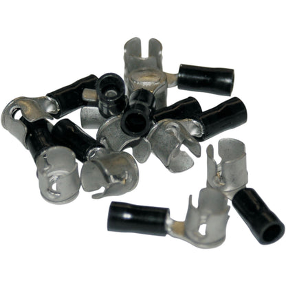 Namz Cap-Type Crimp Terminals 1/4" - 10/Pack [MPN: NHD-9905]_448729