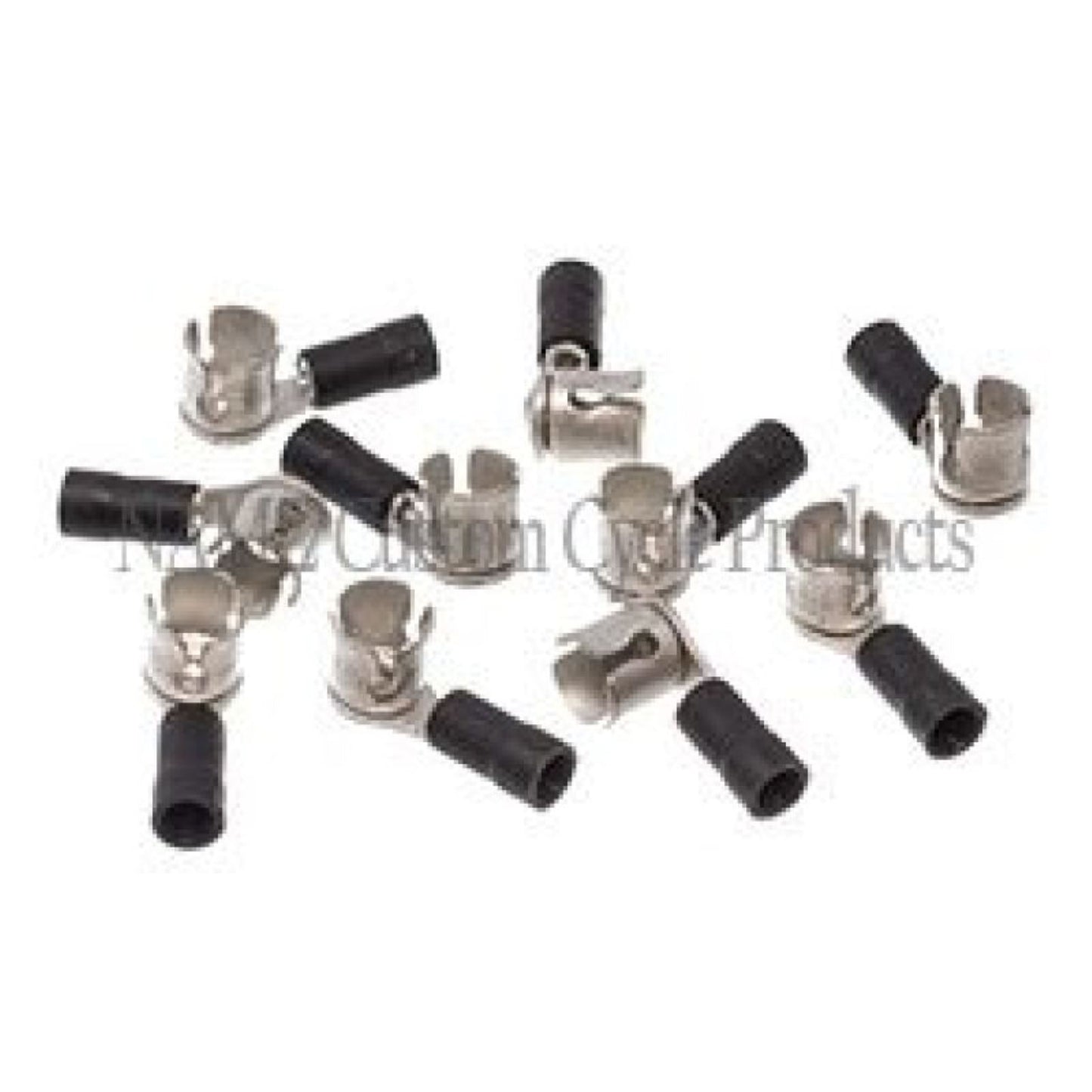 Namz Cap-Type Crimp Terminals 1/4" - 10/Pack [MPN: NHD-9905]_1461479