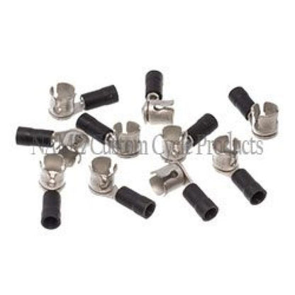 Namz Cap-Type Crimp Terminals 1/4" - 10/Pack [MPN: NHD-9905]_1461479