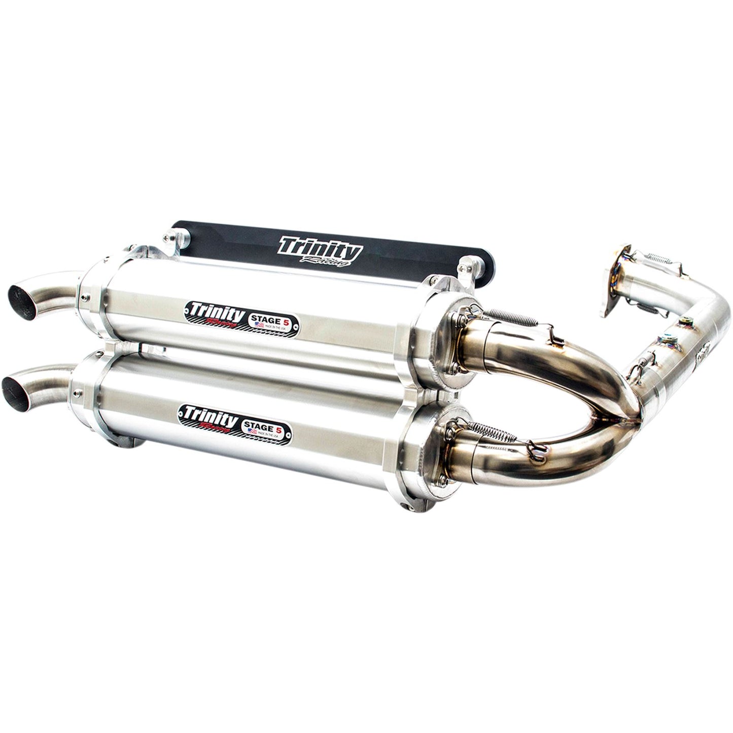 Trinity Racing Exhaust - Aluminum - Dual [MPN: TR-4153D]_485671