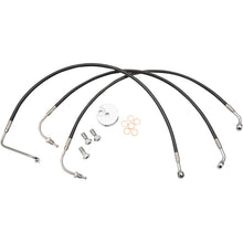 LA Choppers Brake Line - Black - 96-07 Touring [MPN: LA-8006B08B]_416576