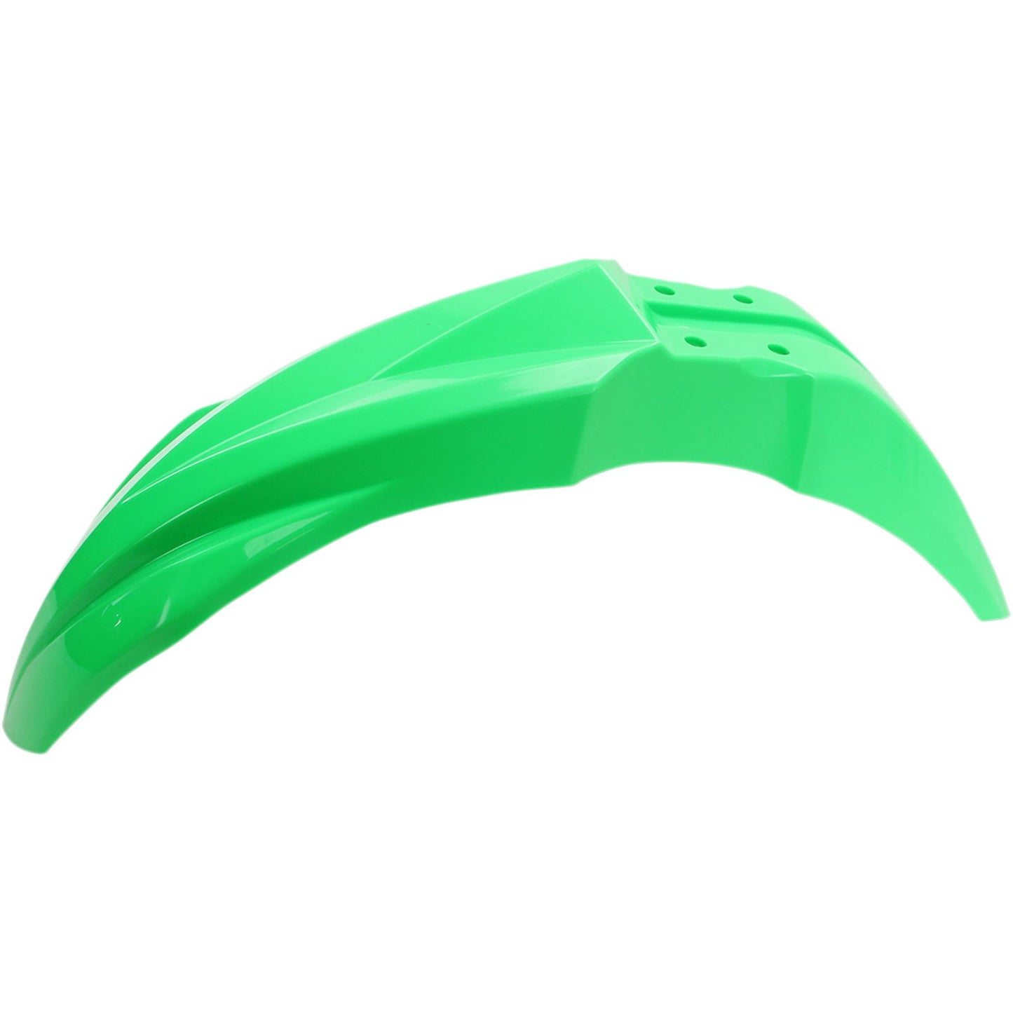 UFO Plastics Front Fender - Green - KXF250/450 [MPN: KA04733-AFLU]_487985