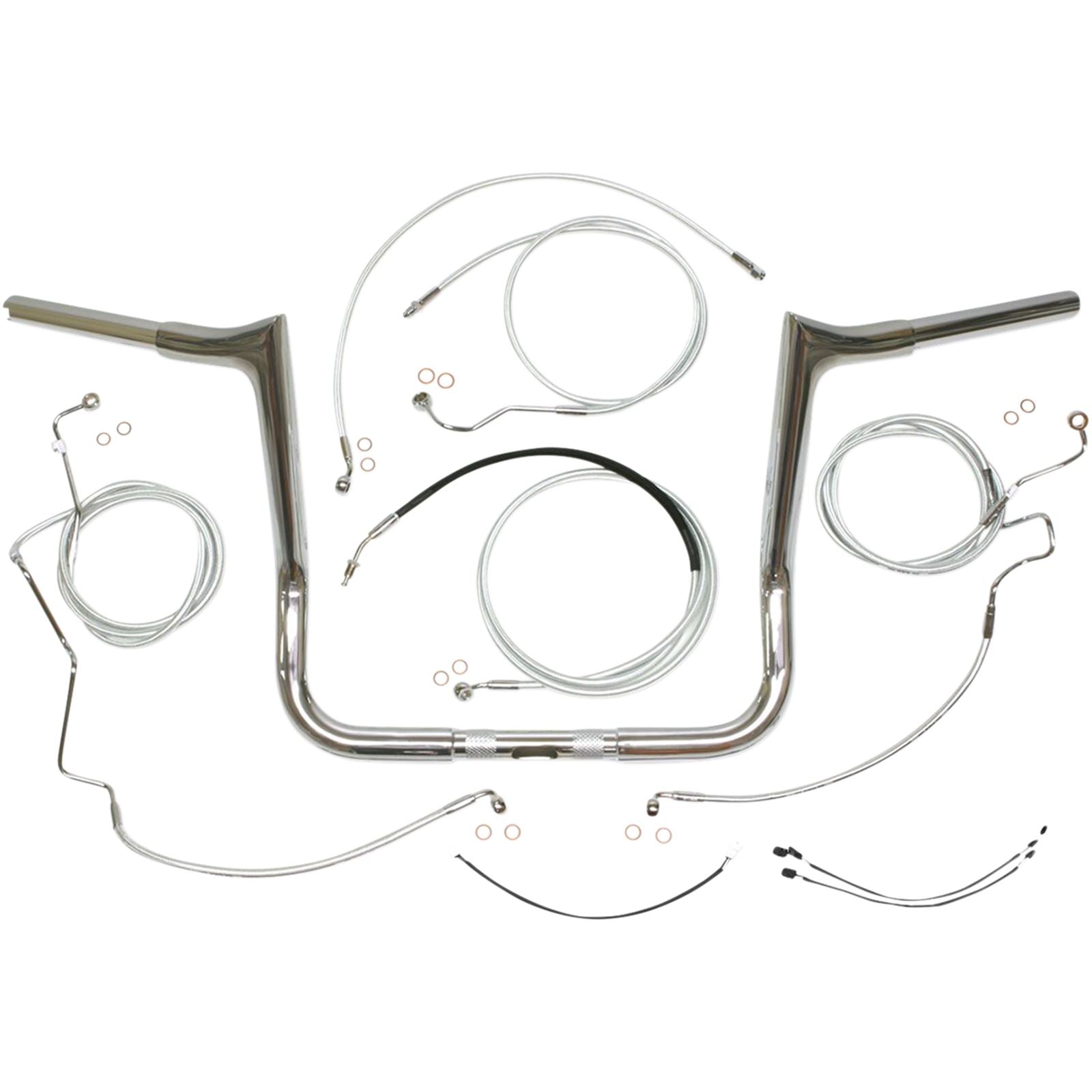 Magnum 12" Sterling Chromite II® Viking Handlebar Kit [MPN: 38884-412]_420345