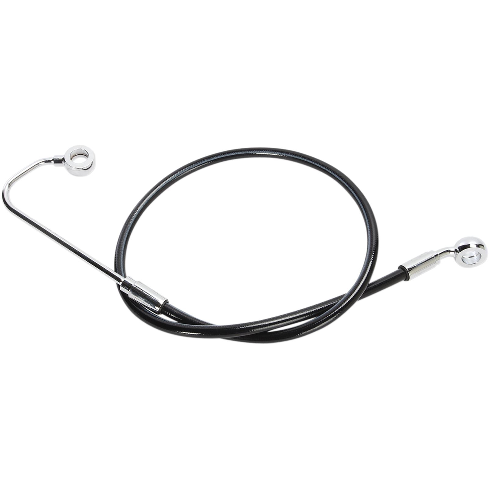 Magnum XR Upper Brake Line - 43-1/4" - Black/Chrome Fittings [MPN: SBC1410-38]_422718