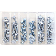 Bolt MC Hardware M6 10mm Hex Flange Bolt Assortment - 80-Piece Kit SV-M6HEX10_354327