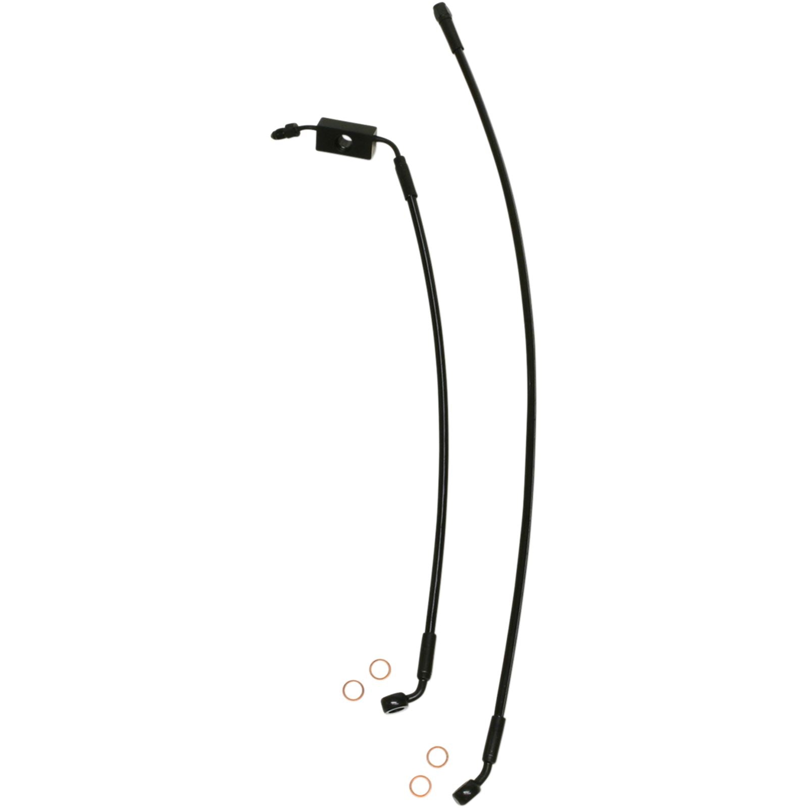 Magnum XR Brake Line Kit - Black - Sportster ABS [MPN: SBB1325-31]_423080