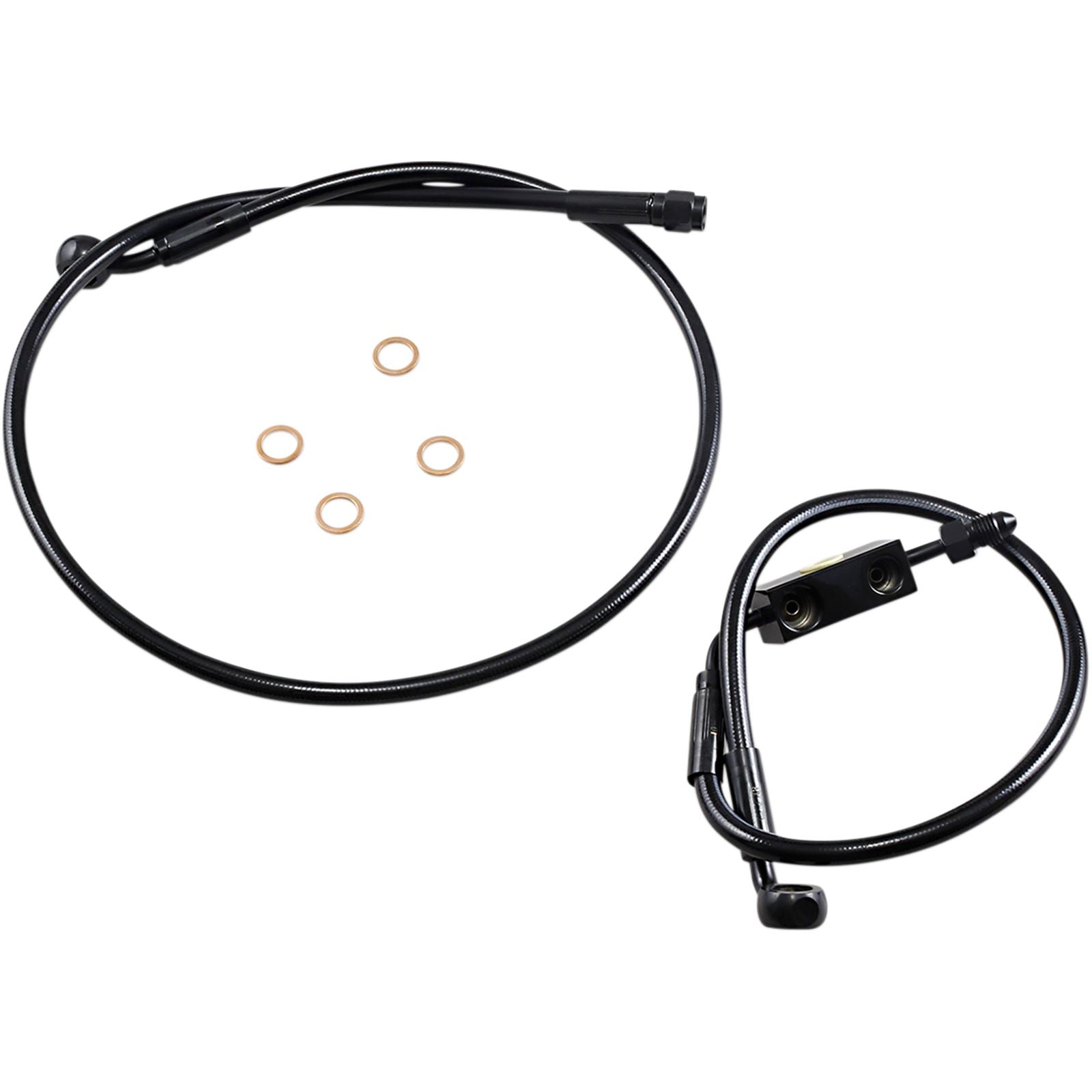 Magnum XR Brake Line Kit - Black - Sportster ABS [MPN: SBB1325-31]_423081