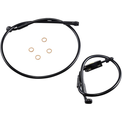 Magnum XR Brake Line Kit - Black - Sportster ABS [MPN: SBB1325-31]_423081