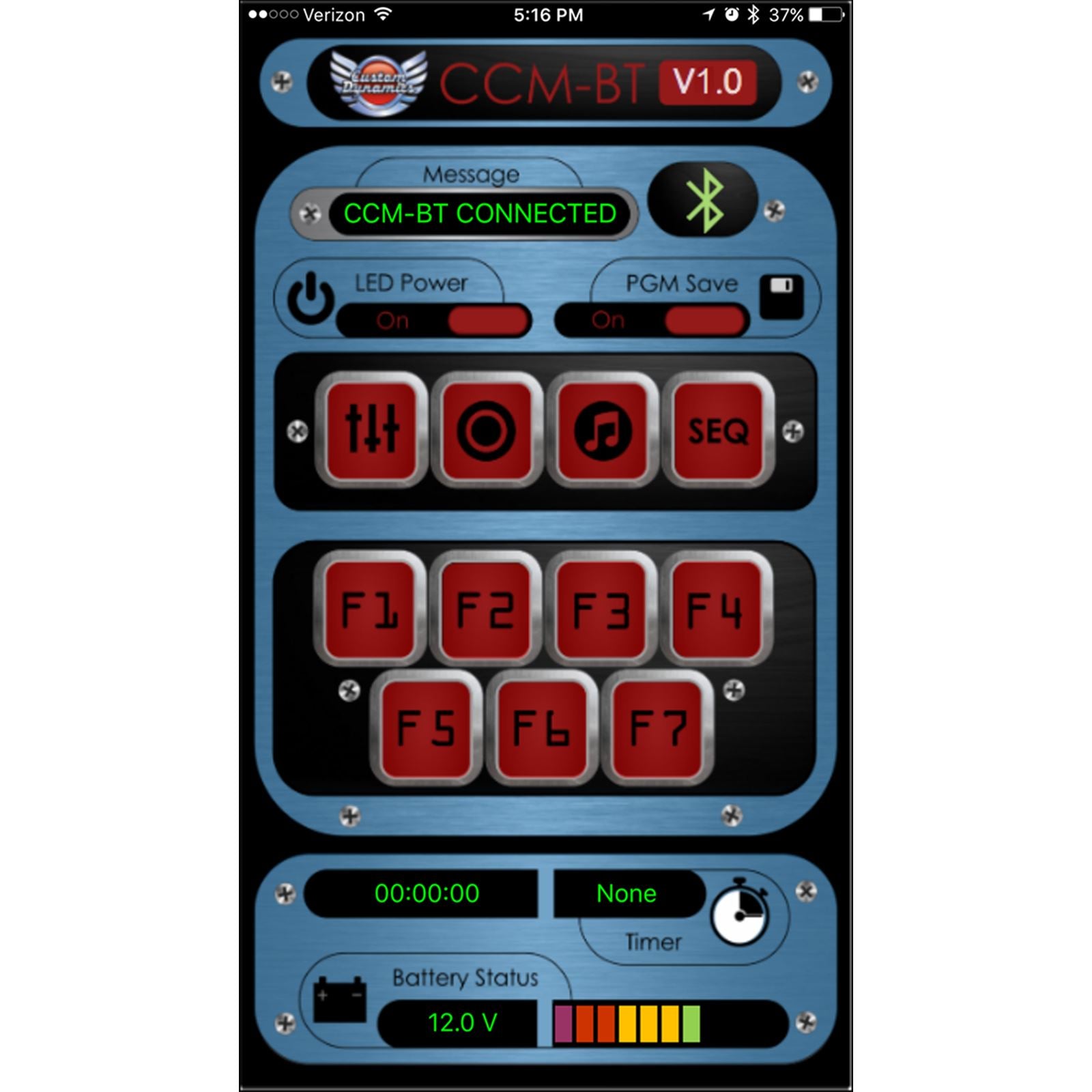 Custom Dynamics Lighted Engine Kit for Indian CD-IND-TMWK1BM_368014