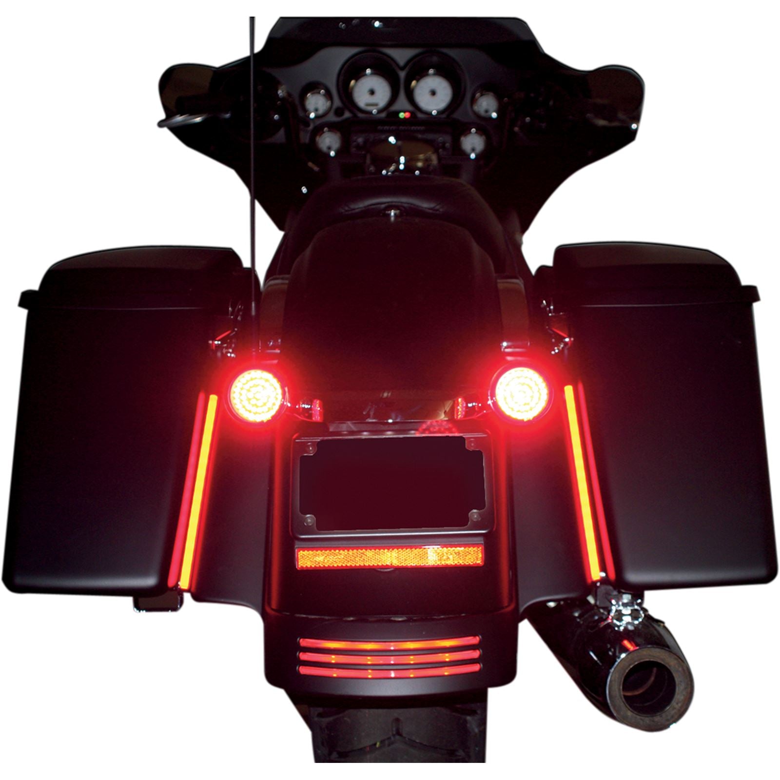 Custom Dynamics 1" Universal LED Cluster - Red GEN-100-R_368312