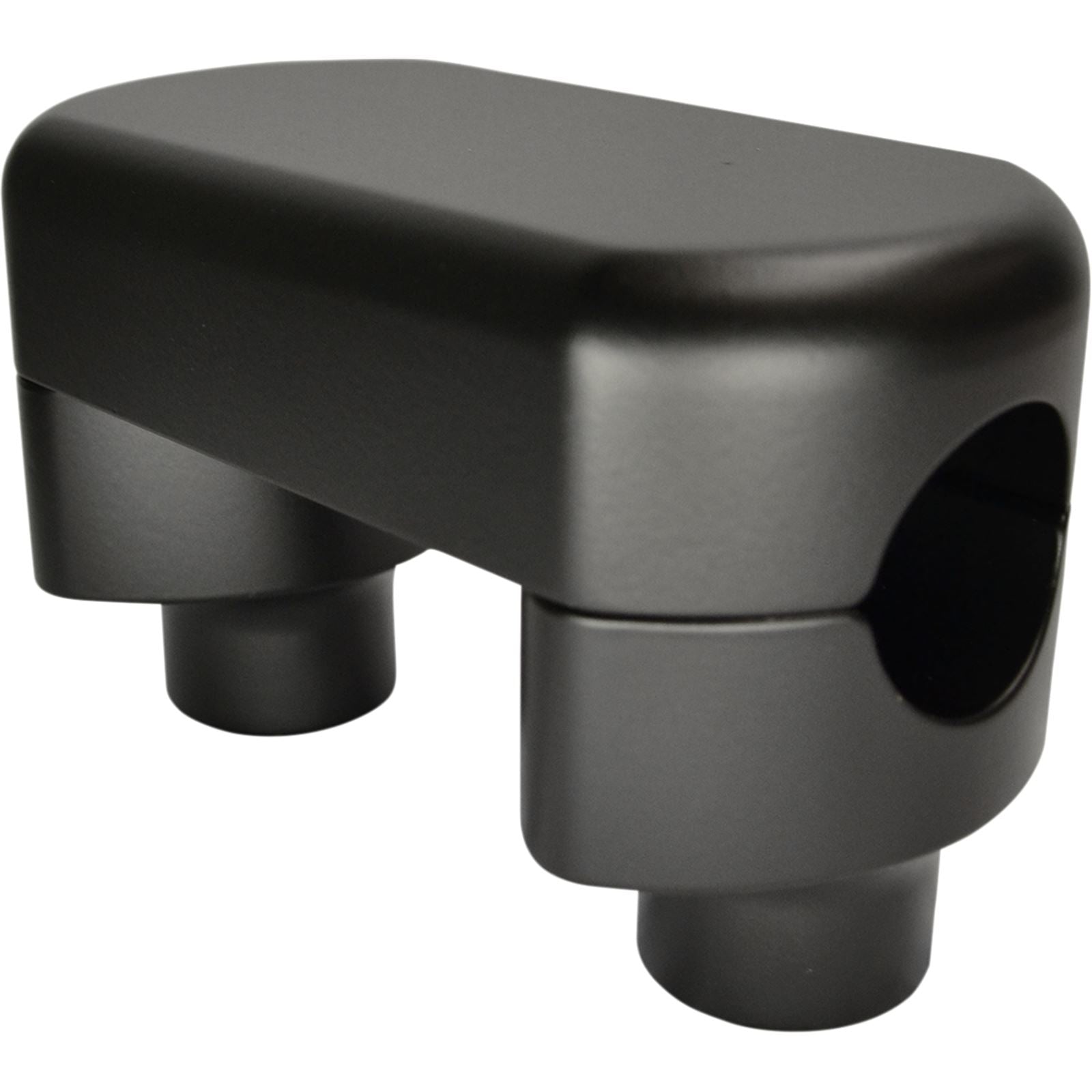 LA Choppers Flat Black 1-1/2" Hefty Risers with  Top [MPN: LA-7446-01M]_414895