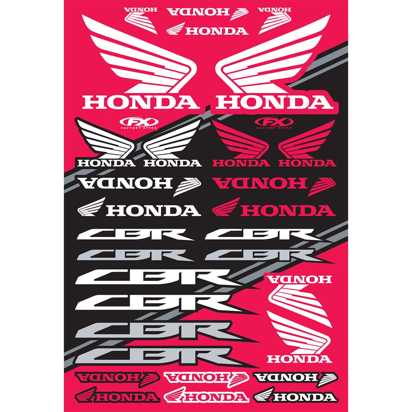 Factory Effex Decal Sheet - Honda 22-68334_384877