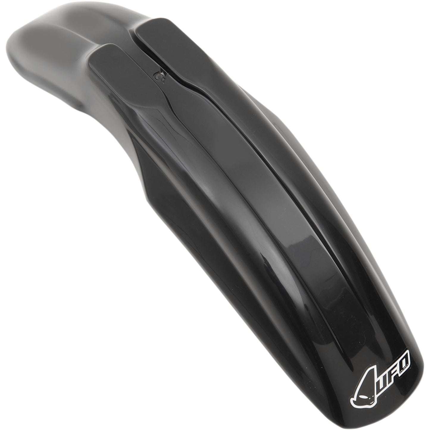 UFO Plastics Universal Supermoto Front Fender - Black [MPN: PA01027-001]_487443
