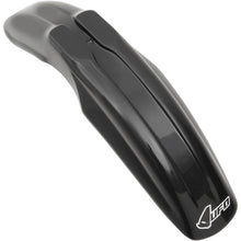 UFO Plastics Universal Supermoto Front Fender - Black [MPN: PA01027-001]_487443