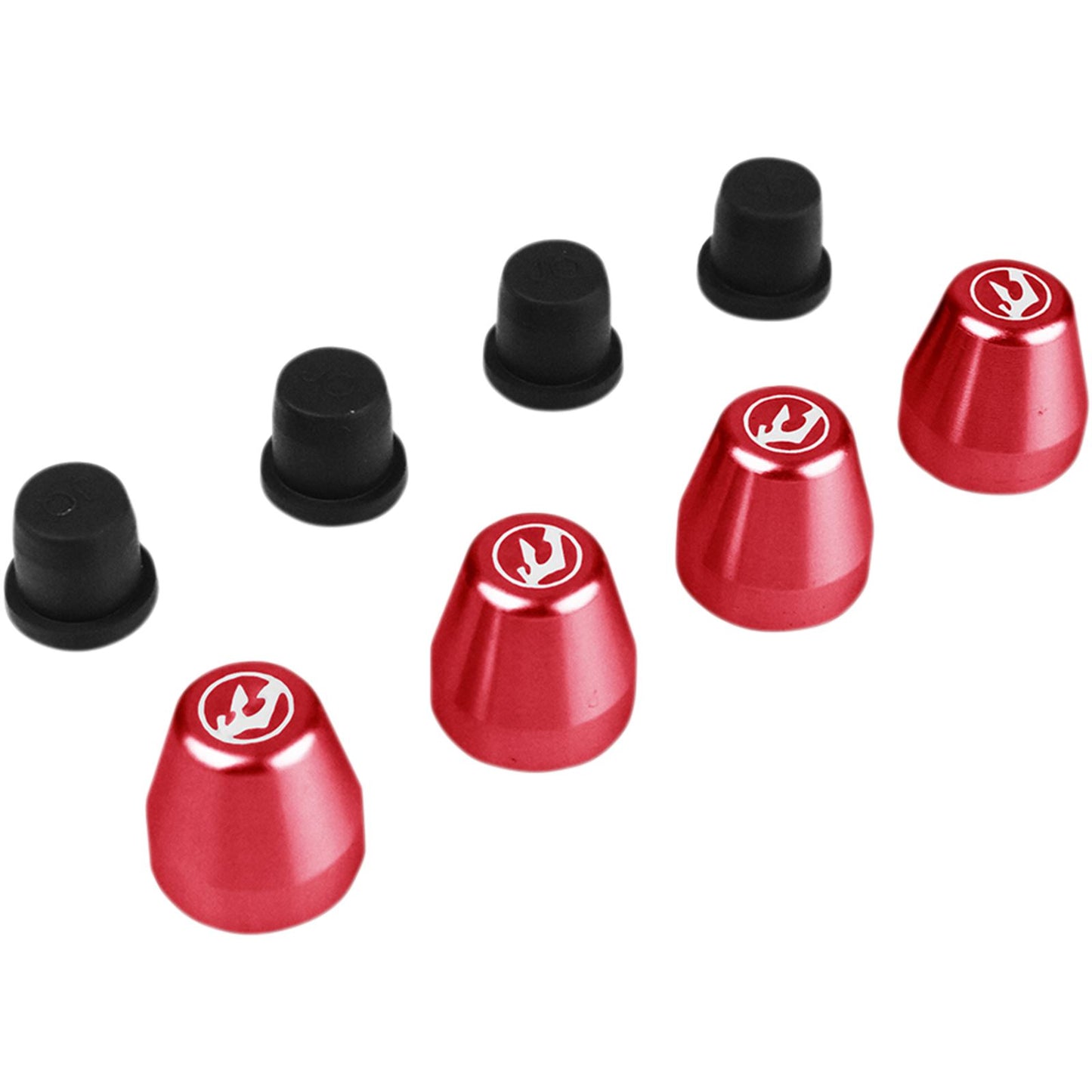 Driven Brake Bleeder Cover - Red DBNC-RD_374807