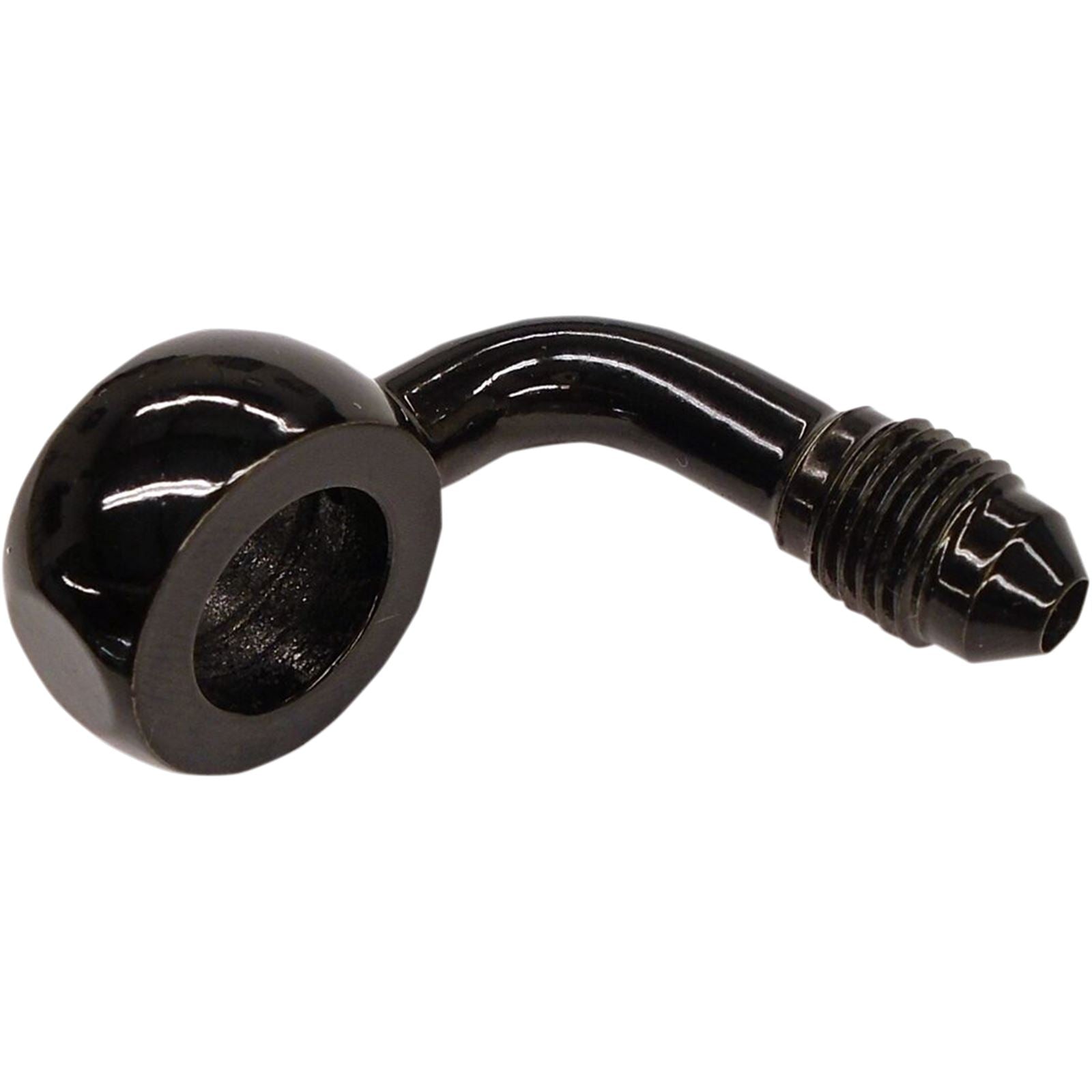 Magnum Banjo Fitting - 7/16" - AN3 90 - Black [MPN: 1704-56]_423255