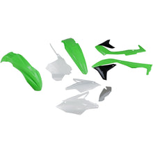 UFO Plastics Body Kit - Green/White/Black - KXF450 - '18 [MPN: KAKIT226-999]_488045