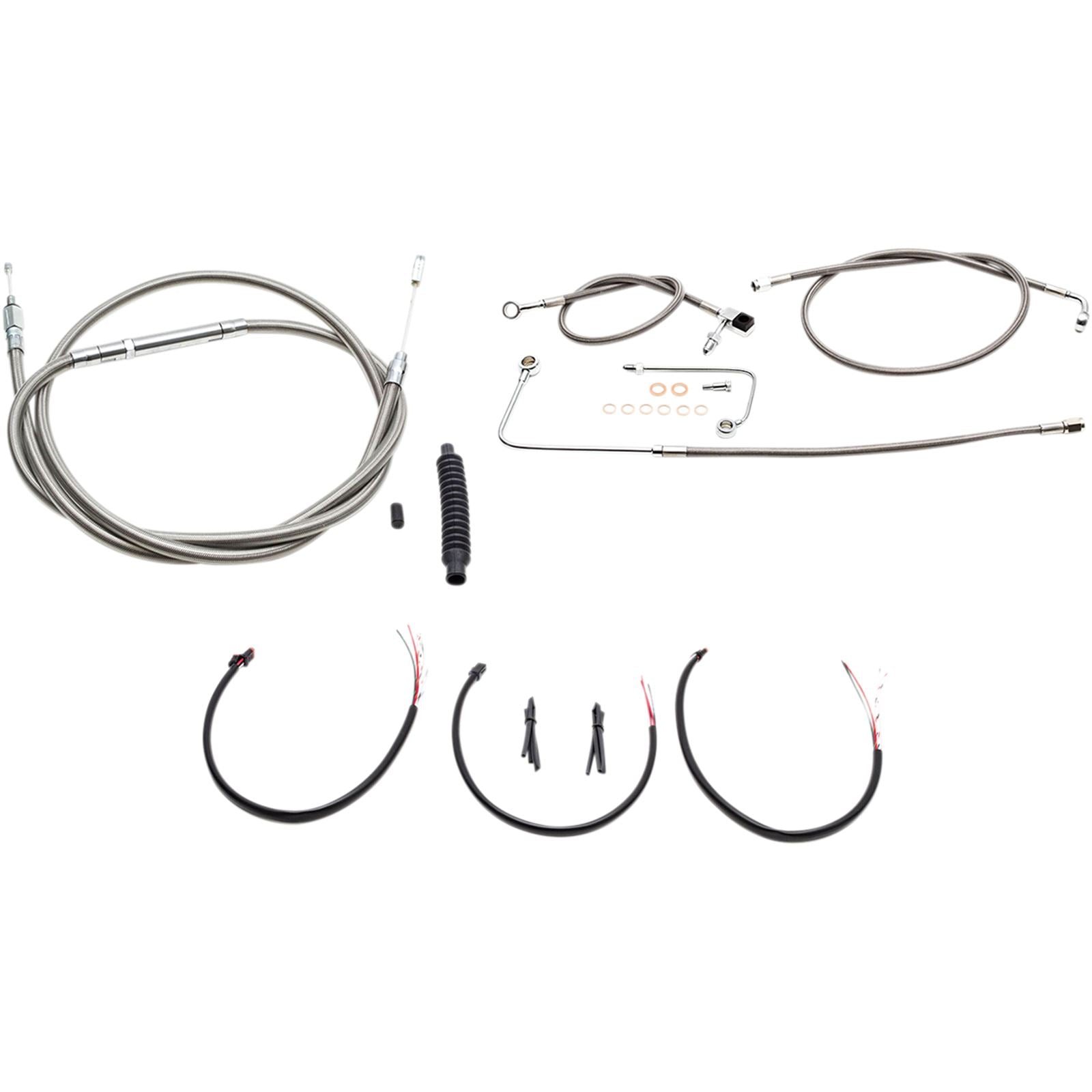 LA Choppers 18" - 20" Cable Kit for '16 - '17 Softail [MPN: LA-8151KT2B-19]_415716
