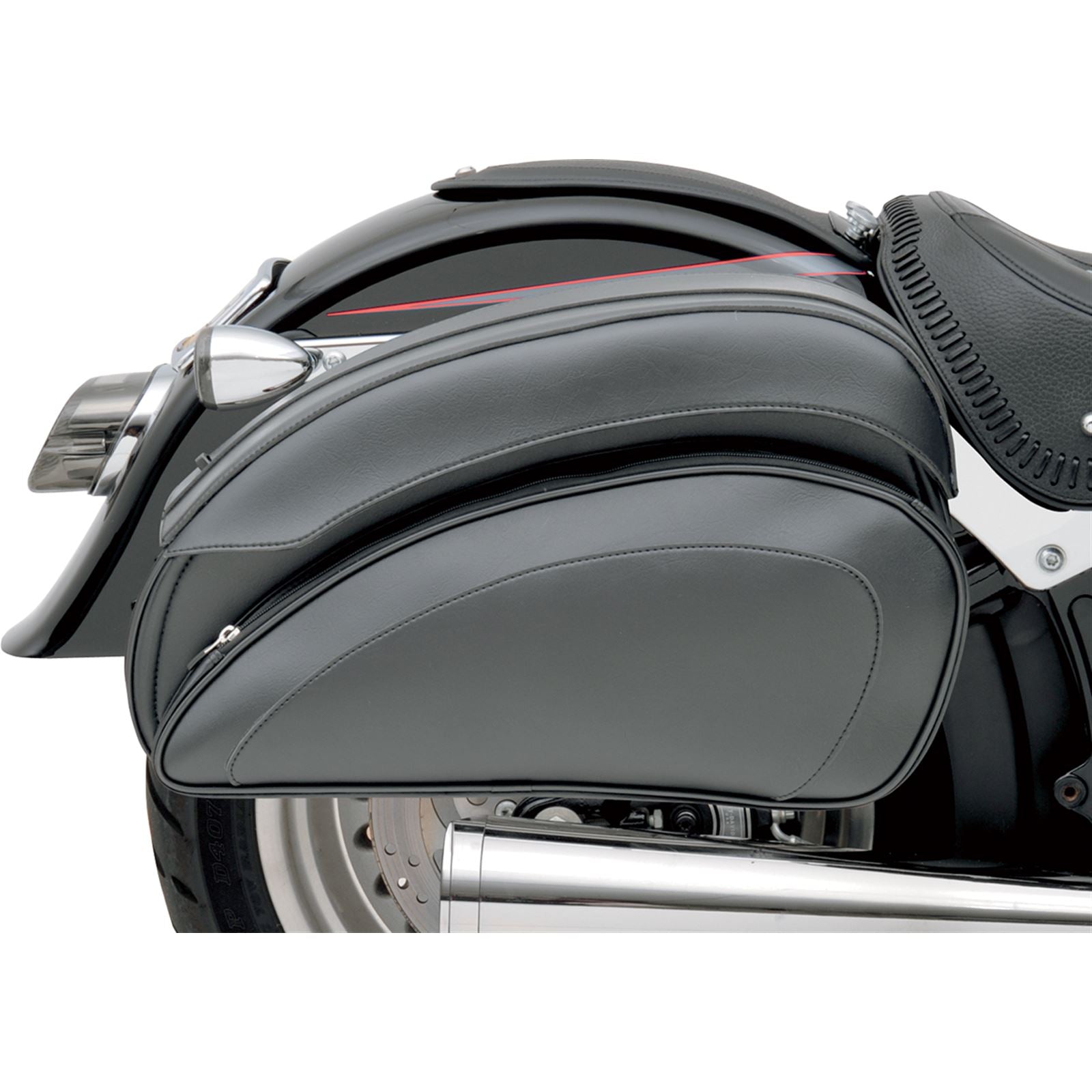 Saddlemen Cruis'n Deluxe Saddlebags with Mounting Hardware EX000556_549128
