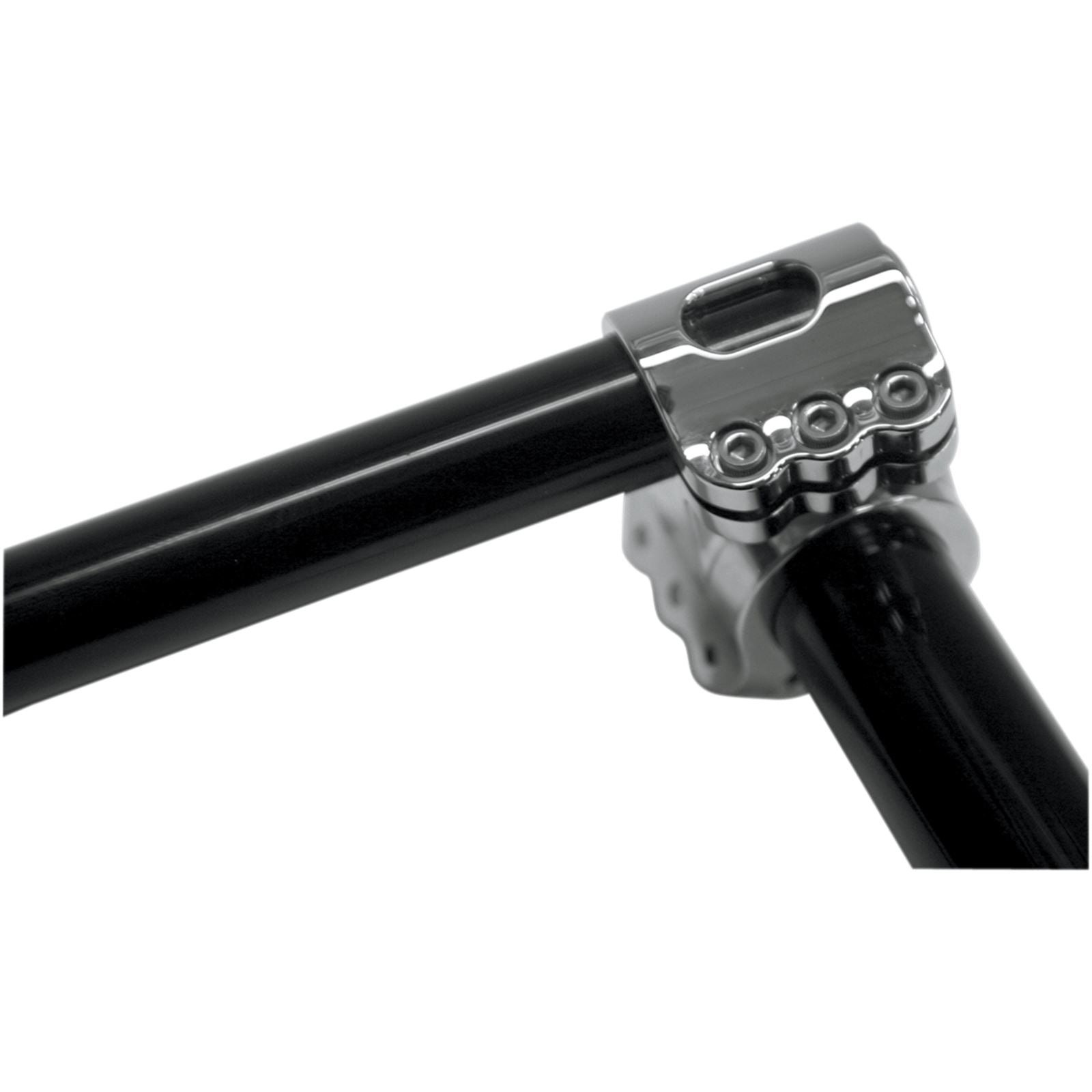 Klock Werks Black/Chrome Klip Hanger Handlebar [MPN: KW06-01-9011-BC]_409158