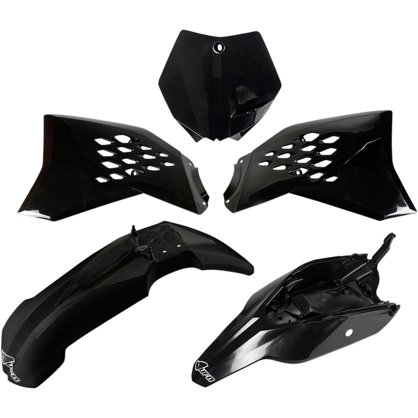 UFO Plastics Body Kit - Black - KTM65SX - '12-'14 [MPN: KTKIT525-001]_488145