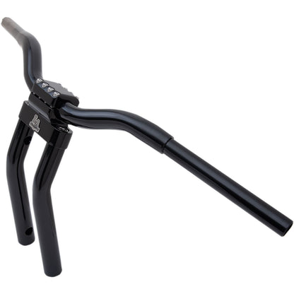 LA Choppers Black 13" Kage Fighter Handlebar with  Pullback [MPN: LA-7336-10B]_414388