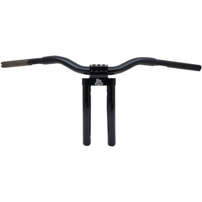 LA Choppers Black 13" Kage Fighter Handlebar with  Pullback [MPN: LA-7336-10B]_414389