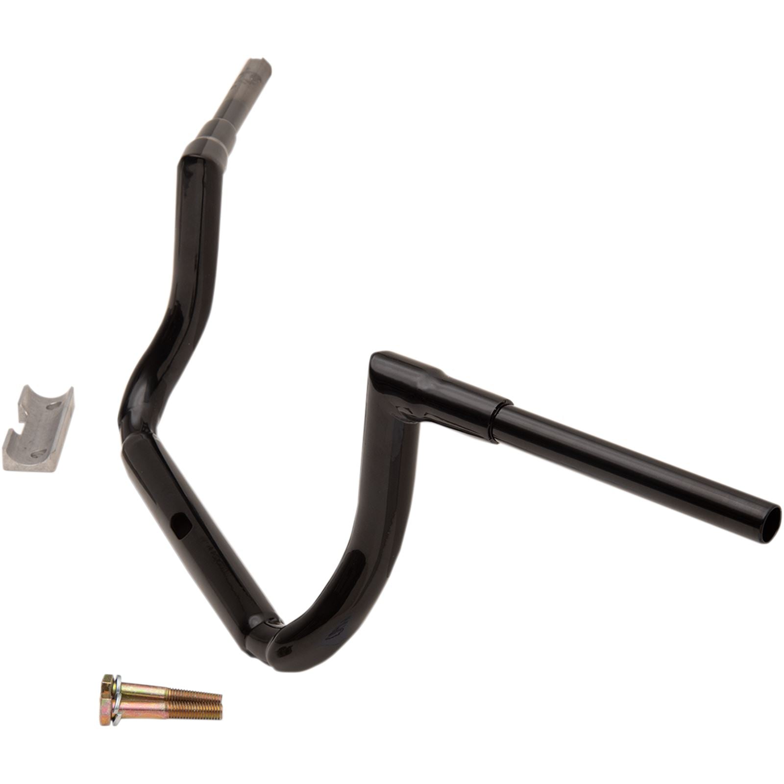 LA Choppers Black 10" Grande Twin Peaks Handlebar for FLHT [MPN: LA-7365-10B]_414627