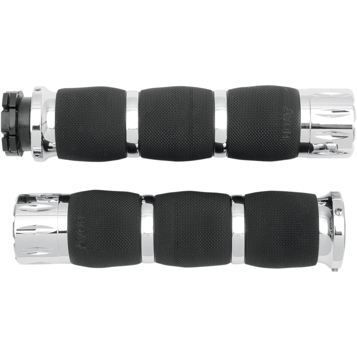 Avon Grips Chrome Rival Air Cushioned Grips MT-AIR-90-CH-RI_347526