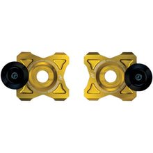 Driven Axle Block Sliders - For Kawasaki - Gold DRAX-113-GD_374679