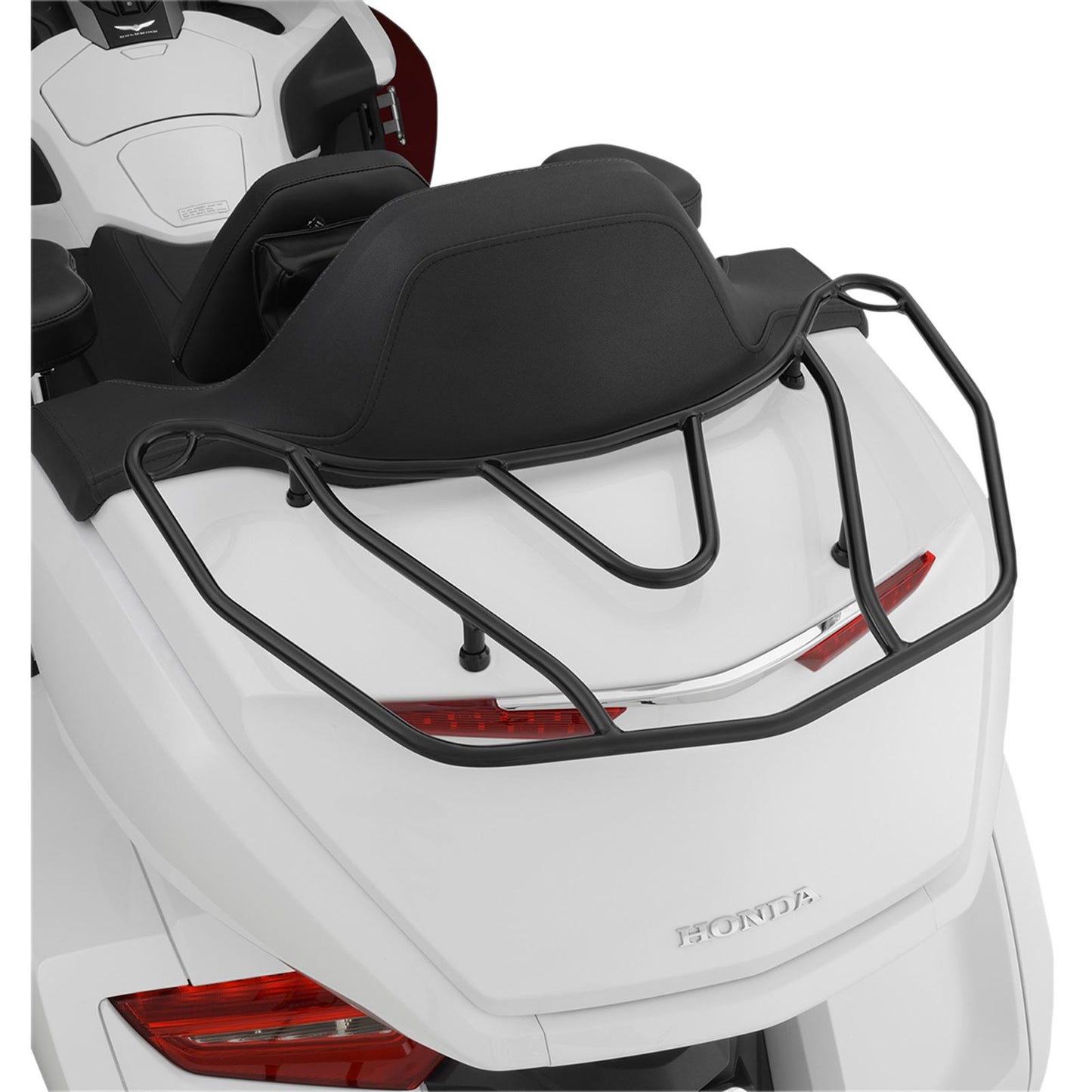 Show Chrome Tour Rack - Black for GL1800 OPEN BOX [MPN: 52-936BK]_1934421