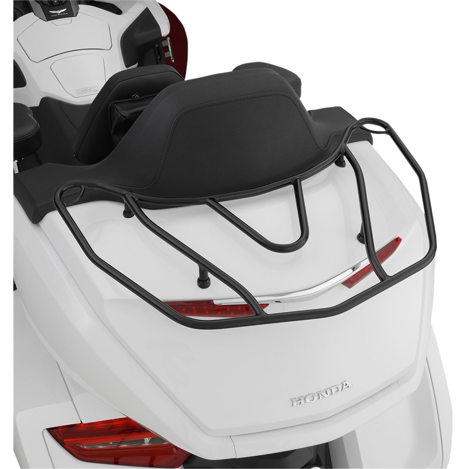 Show Chrome Tour Rack - Black for GL1800 OPEN BOX [MPN: 52-936BK]_1934421