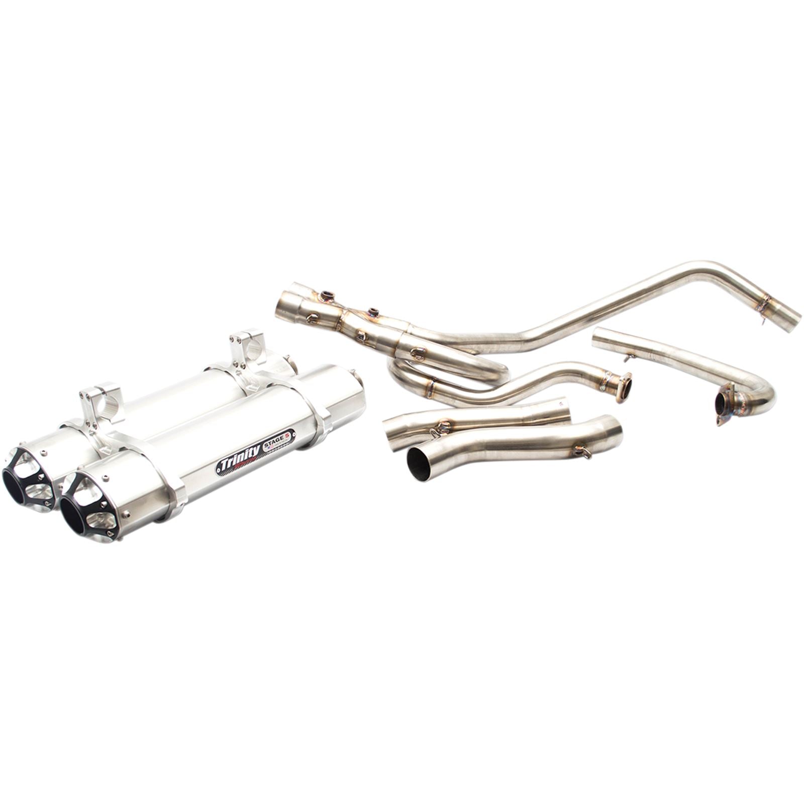 Trinity Racing Exhaust - Aluminum - Dual [MPN: TR-4112D]_485685