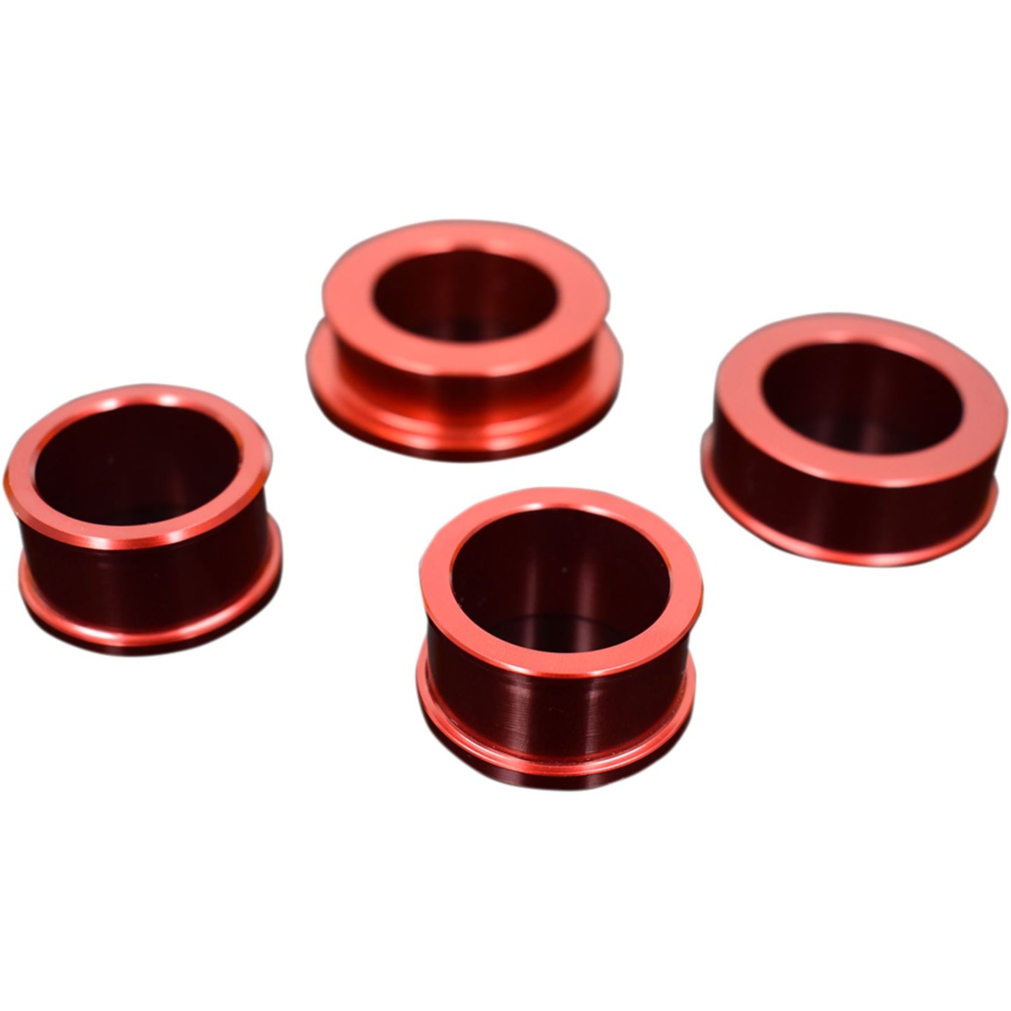 Driven Captive Wheel Spacer - Red for Yamaha DCWS-026_374178