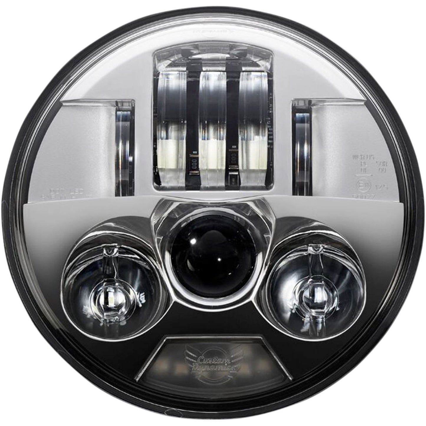 Custom Dynamics ProBEAM LED Headlamp 5-3/4" - Chrome PB-575-C_367285